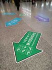 Protection Floor 200um PVC Vinyl Stickers Hot Temperature Endurable