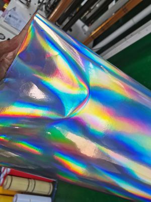 Eco-Solvent/UV Printing Hologram Vinyl Sticker Laser Vinyl Rainbow Effect for Motorcycle Decoration