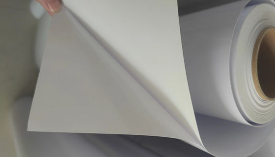 Self Adhesive White Vinyl Roll PVC Sticker Vinyl Sticker Roll Printable PVC Self Adhesive Vinyl