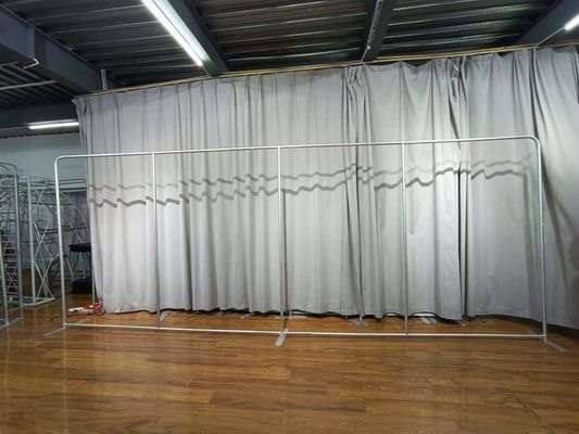8FT 10FT 20FT 展示トレードショーロールプルアップポップアップディスプレイ壁ブースストレッチテンション生地の背景ディスプレイバナースタンド